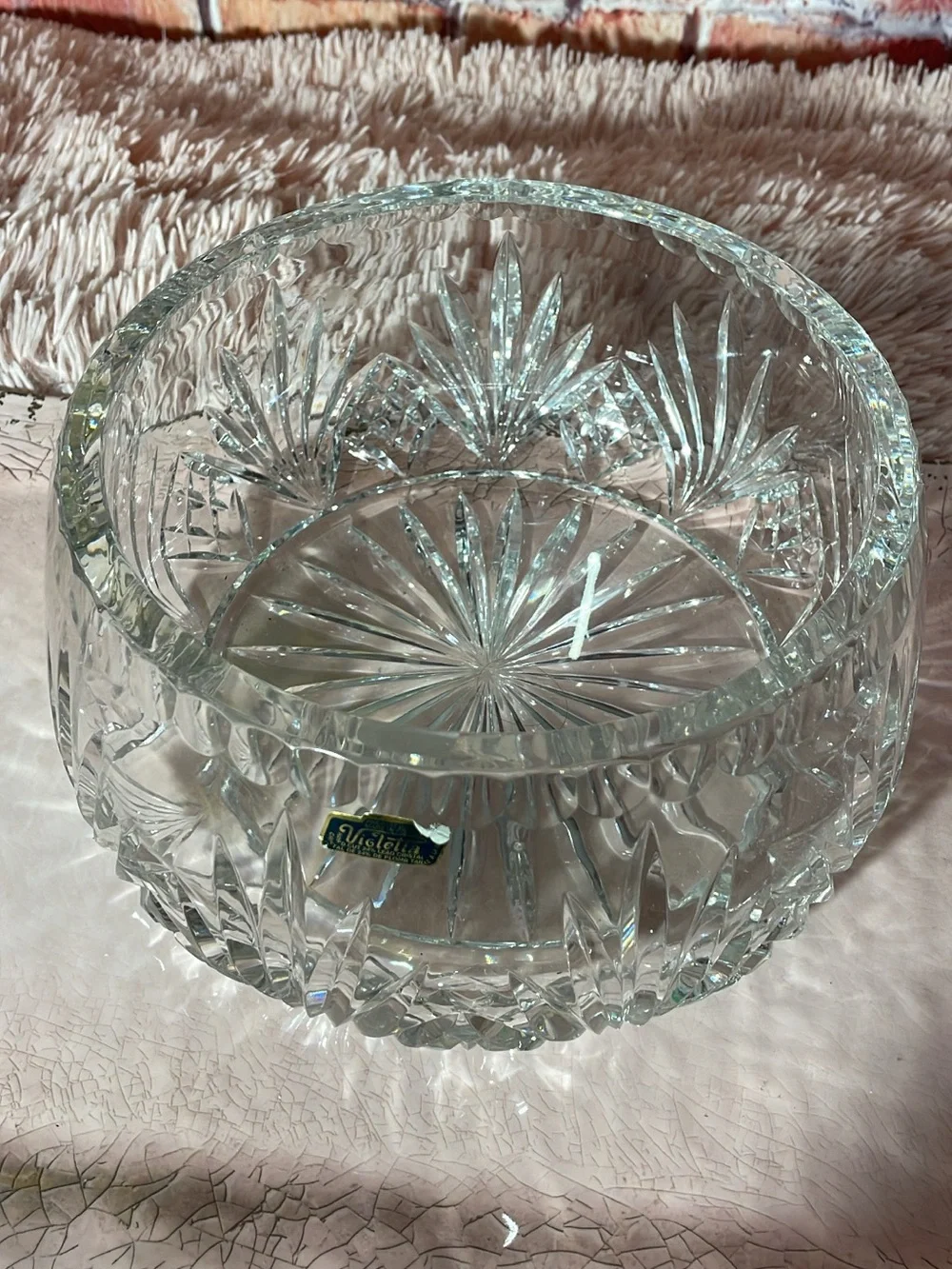 Violetta clear glass